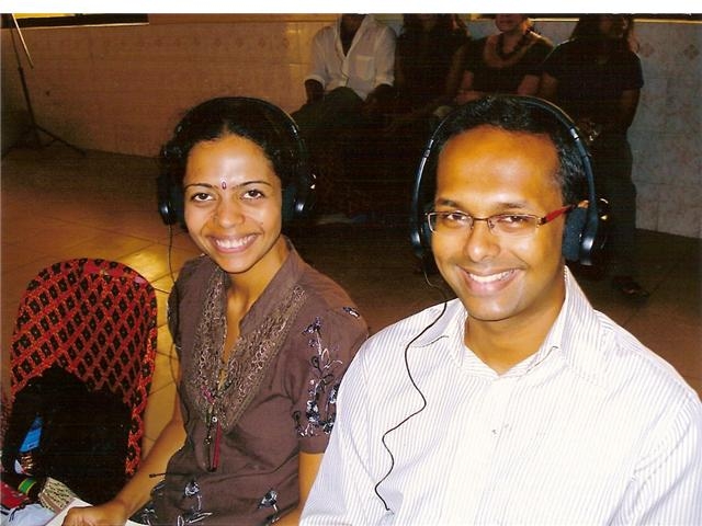 Listening to Khmer NGO presentations at a forum in Kampong Thom province, July 2007.